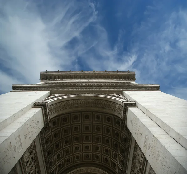 Arc de triomphe, Παρίσι, Γαλλία — Φωτογραφία Αρχείου