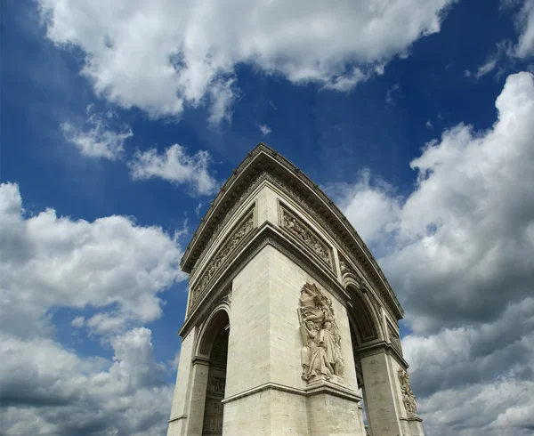 Arc de triomphe, Παρίσι, Γαλλία — Φωτογραφία Αρχείου