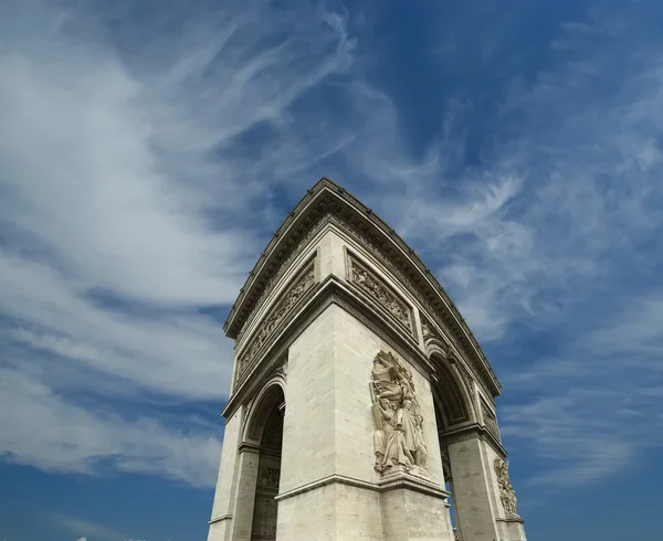 Arc de triomphe, Париж, Франция — стоковое фото