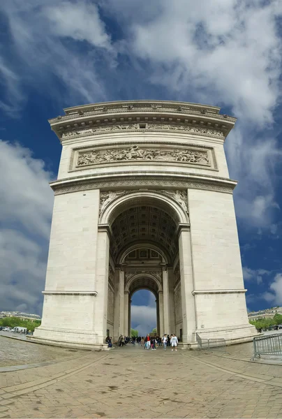 Arc de triomphe, Париж, Франция — стоковое фото