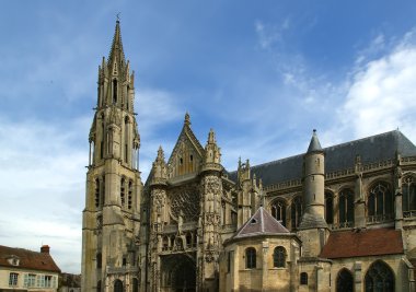 Katedrali (notre dame)-senlis, oise, picardy, Fransa