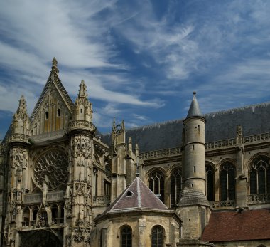 Katedrali (notre dame)-senlis, oise, picardy, Fransa