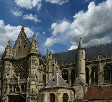 Katedrali (notre dame)-senlis, oise, picardy, Fransa