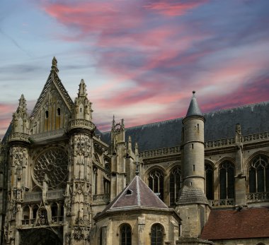 Katedrali (notre dame)-senlis, oise, picardy, Fransa