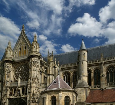 Katedrali (notre dame)-senlis, oise, picardy, Fransa