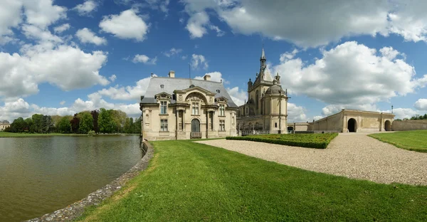 Chateau de Chantilly (Замок Шантийи), Уаза, Франция — стоковое фото