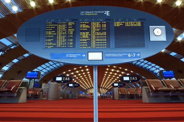 Flygplatsen Paris-charles de gaulle, cdg, lfpg — Stockfoto
