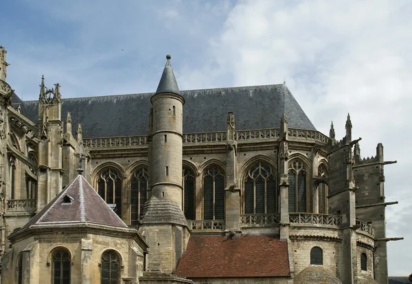 Katedrali (notre dame)-senlis, oise, picardy, Fransa — Stok fotoğraf