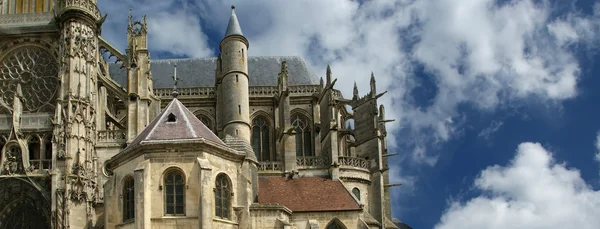 Καθεδρικός Ναός (Νοτρ Νταμ) του senlis, oise, picardy, Γαλλία — Φωτογραφία Αρχείου
