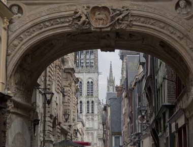 rouen, eski evlerde haute normandy, Fransa
