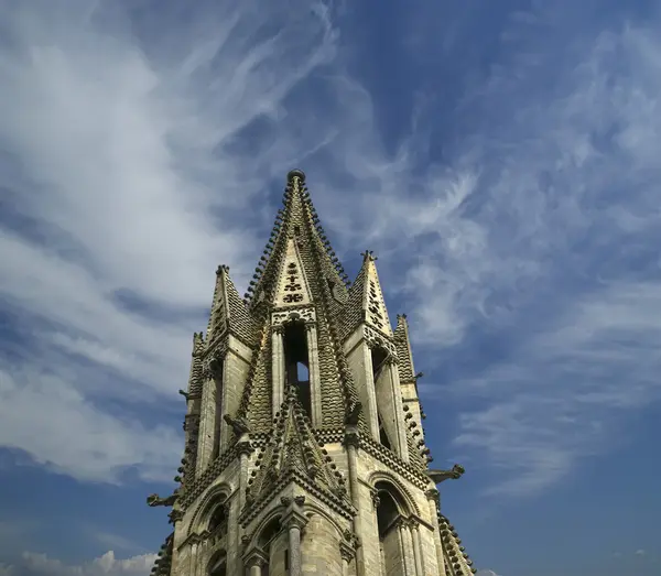 Καθεδρικός Ναός (Νοτρ Νταμ) του senlis, oise, picardy, Γαλλία — Φωτογραφία Αρχείου