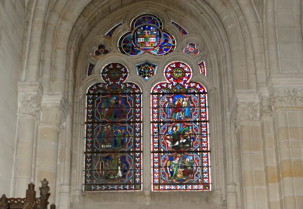 Catedral de Senlis (Oise, Picardia, França) ) — Fotografia de Stock