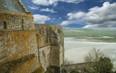 Mont Saint-Michel, Normandiya, Fransa