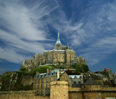 Mont Saint-Michel, Normandy, France clipart