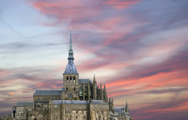 Mont Saint-Michel, Normandía, Francia — Foto de Stock