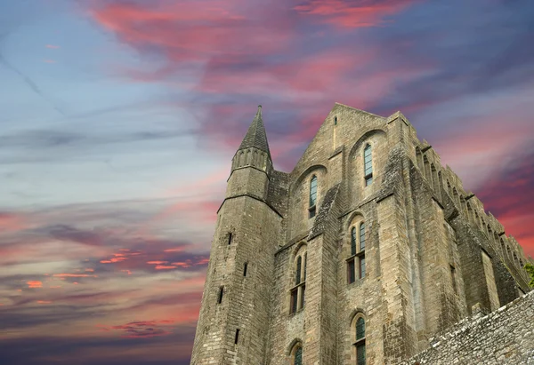 Mont Saint-Michel, Normandia, Franciaország — Stock Fotó
