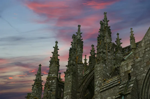 Mont Saint-Michel, Normandie, Frankrike — Stockfoto