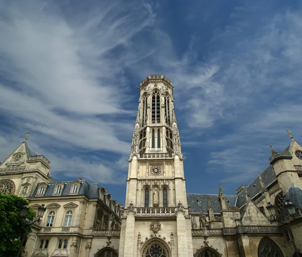 Kostel saint-germain vAuxerrois, Paříž, Francie — Stock fotografie