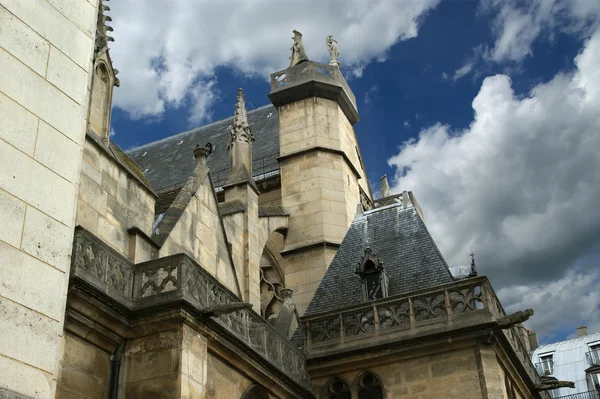 Kościół saint-germain-auxerrois, Paryż, Francja — Zdjęcie stockowe