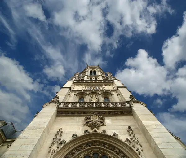 Kostel saint-germain vAuxerrois, Paříž, Francie — Stock fotografie