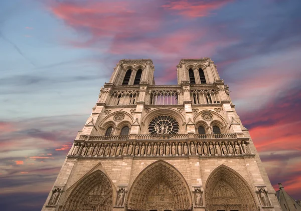 Notre dame de paris, frança — Fotografia de Stock