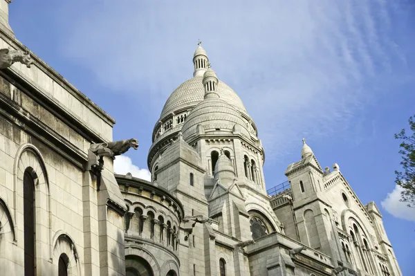 Nationale Basiliek van het heilig hart van Parijs, Frankrijk — Stockfoto