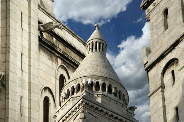 Bazilika a Szent szív, Párizs, Franciaország — Stock Fotó