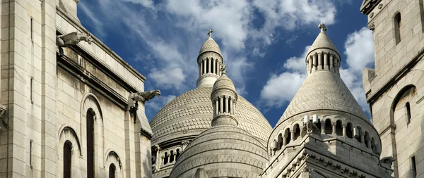 Bazilika a Szent szív, Párizs, Franciaország — Stock Fotó