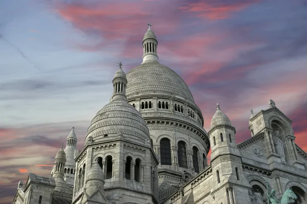 Basílica do Sagrado Coração de Paris, França — Fotografia de Stock