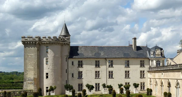 Castello di Villandry e il suo giardino, Valle della Loira, Francia — Foto Stock