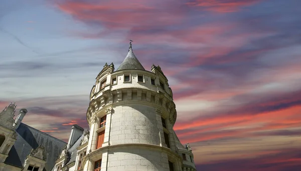 Chateau azay-le-rideau (erbaut von 1515 bis 1527), Frankreich — Stockfoto