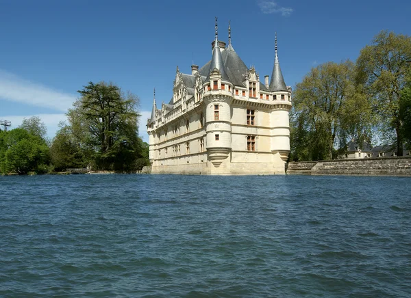 Pałac azay-le-rideau (zbudowano od 1515 roku 1527), Francja — Zdjęcie stockowe