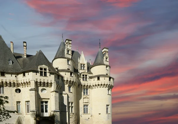 Castello di Usse, Valle della Loira, Francia — Foto Stock