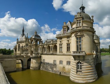 Chateau de Chantilly ( Chantilly Castle ), France clipart