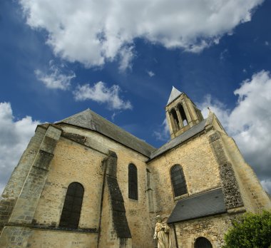 Fransa, senlis, picardy, oise---saint vincent Manastırı