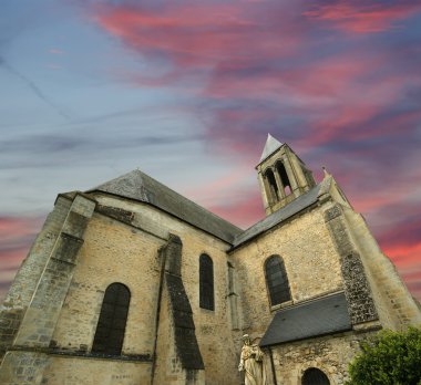 Fransa, senlis, picardy, oise---saint vincent Manastırı
