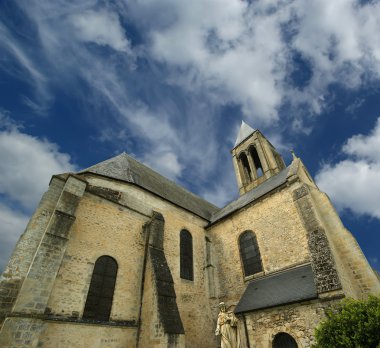 Fransa, senlis, picardy, oise---saint vincent Manastırı