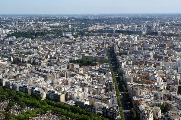 Die Skyline der Stadt bei Tag. Paris, Frankreich — Stockfoto