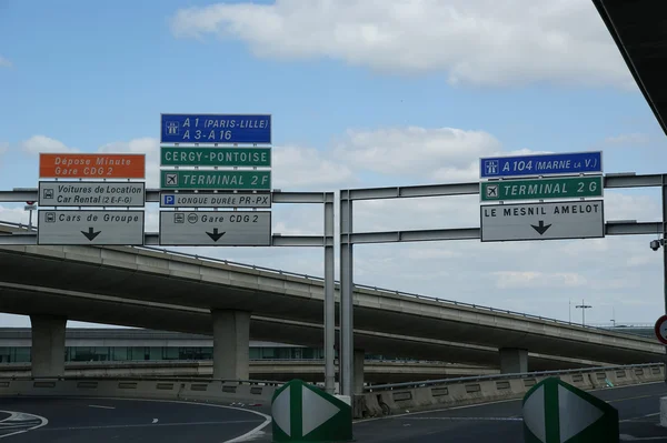 Letiště Paris-charles de gaulle — Stock fotografie