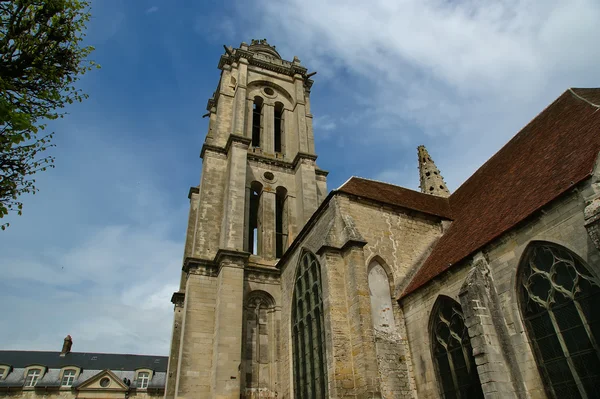 Kathedrale (notre dame) von senlis, oise, picardy, franz — Stockfoto