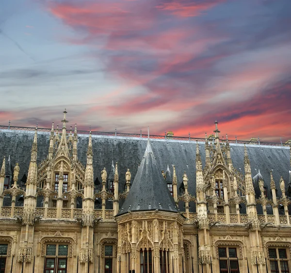 The ancient Palace of Justice in Rouen, France — Stock Photo, Image