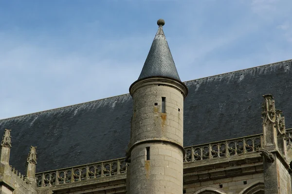 Cathedral (Notre Dame) of Senlis, Oise, Picardy, France Royalty Free Stock Photos