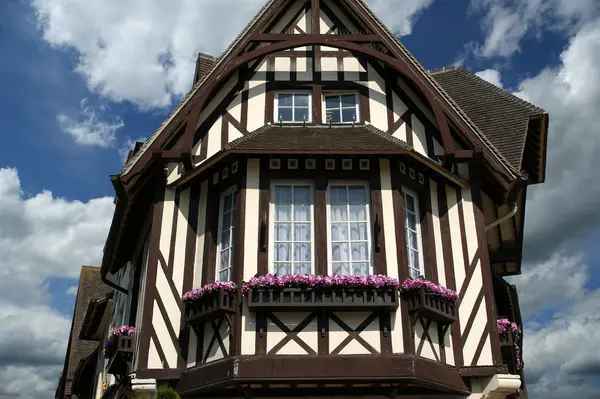 Deauville, regionen basse-normandie i nordvästra Frankrike — Stockfoto