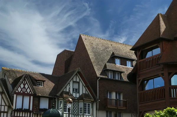 Deauville, regionen basse-normandie i nordvästra Frankrike — Stockfoto