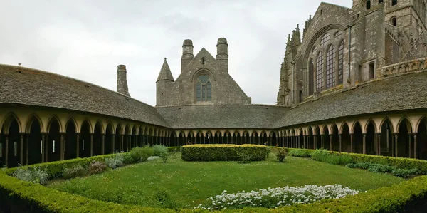 Mont Saint-Michel, Normandia, Francja — Zdjęcie stockowe