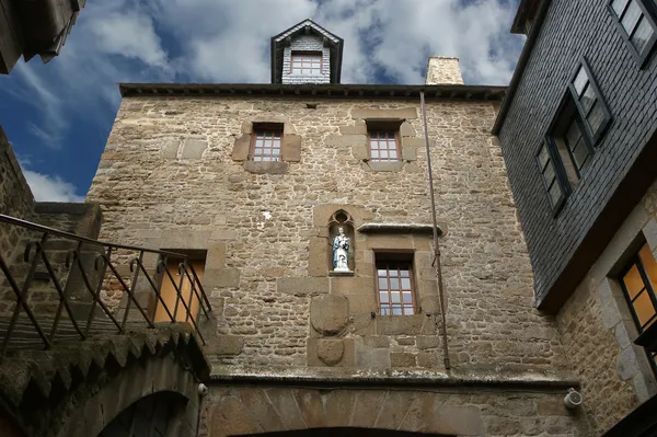 Mont Saint-Michel, Normandië, Frankrijk — Stockfoto