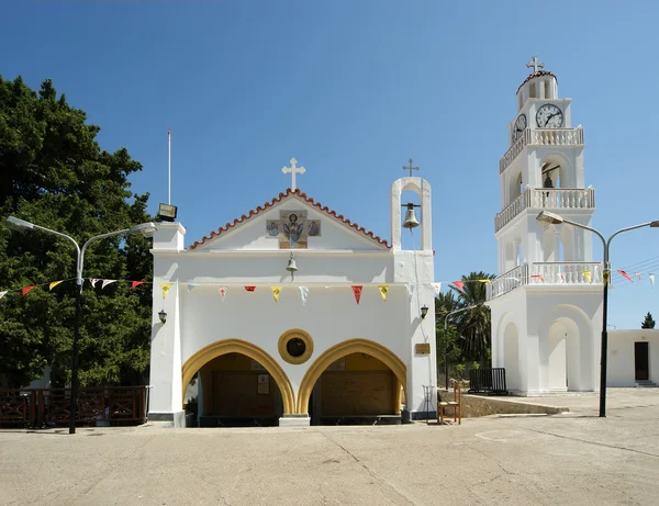 Mosteiro de Nossa Senhora Tsambika. Rhodes. Grécia — Fotografia de Stock
