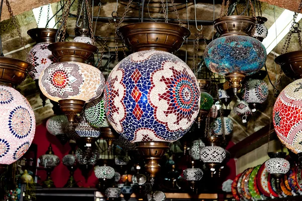 Traditionele Turkse lampen — Stockfoto