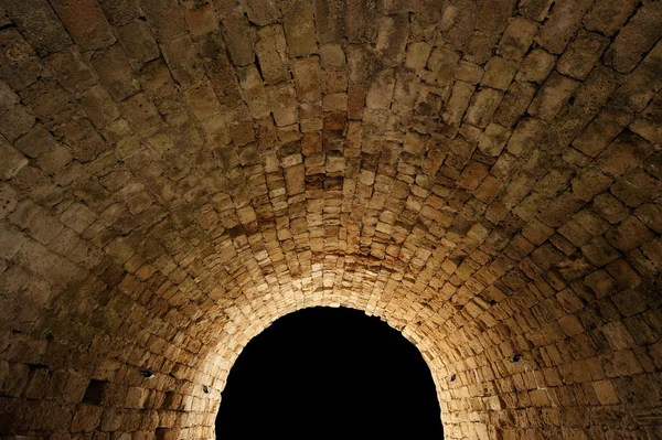 Cahaya di ujung terowongan. — Stok Foto