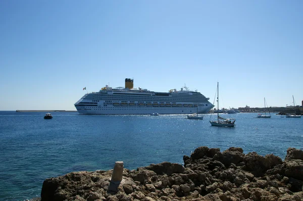 The largest cruise ship passenger — Stock Photo, Image